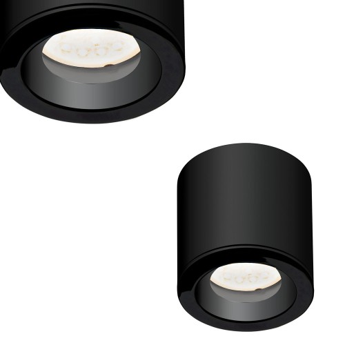 Maxlight Form C0216 Lampa Sufitowa Czarna Ip65