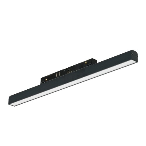 ALFA SAGA TRACK MAGNETIC 2LINE 24W CCT SWITCH DIM BK AZ6237 AZzardo