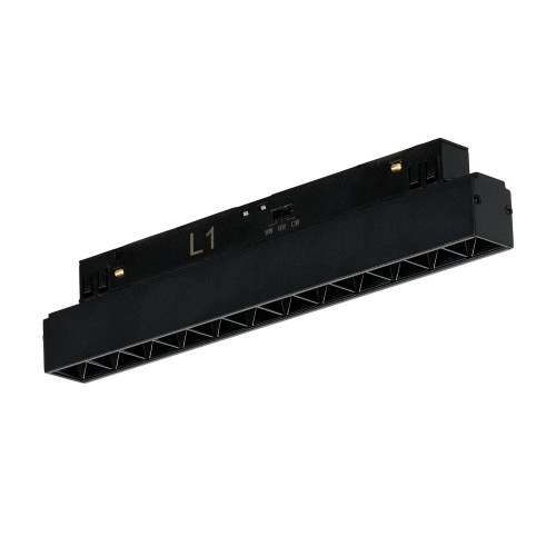 ALFA KIRA TRACK MAGNETIC 2LINE 12W CCT SWITCH DIM BK AZ6240 AZzardo