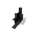 GAMMA TRACK MAGNETIC GIPS1 CORNER90 B BK AZ5539 AZzardo