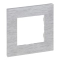 Pojedyncza ramka kolor szczotkowane aluminium Niloe Step 863891 Legrand