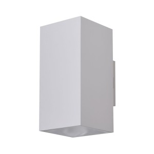 Kinkiet ROLAND 2 SQ WALL IP65 Biały AZ5232 AZzardo