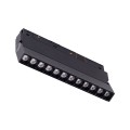 Lampa do szynoprzewodu ALFA CYRUS TRACK MAGNETIC 2LINE 12W CCT SWITCH DIMM BK AZ6246 AZzardo