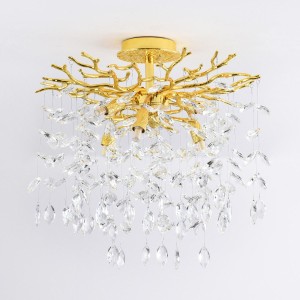 MX4115-6B-EGN-II CINDY LAMPA WISZĄCA ZŁOTA/GOLD Zuma Line