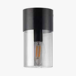 OB2221BD-1-BL VETRO LAMPA SUFITOWA CZARNA/BLACK Zuma Line