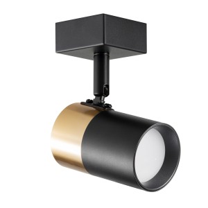 OB-2204BD-1-BK FORI KINKIET CZARNY-ZŁOTY/BLACK-GOLD Zuma Line