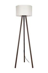 ASZ.1608 PIKO LAMPA PODŁOGOWA ORZECH/WALNUT-CREAM Zuma Line