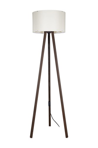 ASZ.1608 PIKO LAMPA PODŁOGOWA ORZECH/WALNUT-CREAM Zuma Line