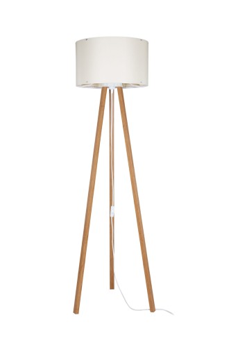 ASZ.1664 PIKO LAMPA PODŁOGOWA NATURALNA/BAMBOO-CREAM Zuma Line