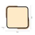 Lampa sufitowa BILA LED 24W 3000K czarna 14289-18 Paul Neuhaus