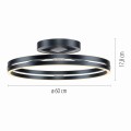 Lampa sufitowa PURE LOOP Szary LED 2700-5000K 6552-15 Paul Neuhause