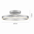 Lampa sufitowa PURE Loop Paul Neuhaus 6552-95