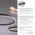 Lampa wisząca ESKO Czarny LED 2700-5000K 2360-18 Paul Neuhause