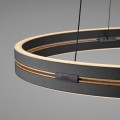 Lampa wisząca PURE E-LOOP Czarny LED 2700-5000K 2551-18 Paul Neuhause