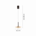Lampa wisząca PURE VITRUM Brązowy LED 2700K 2053-34 Paul Neuhause