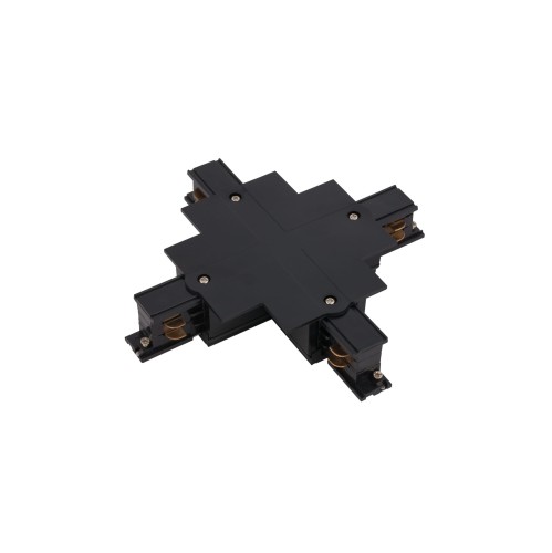 Łącznik krzyżowy wpuszczany czarny CTLS RECESSED POWER X CONNECTOR BLACK 	8680 Nowodvorski Lighting