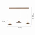 Lampa wisząca PURE MOON Brązowy LED 2700K 2193-97 Paul Neuhause