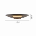 Lampa stołowa PURE MOON Brązowy LED 2700K 4594-97 Paul Neuhause