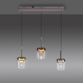 Lampa wisząca Q-KON Czarny  LED 2700-5000K 2742-70 Paul Neuhause