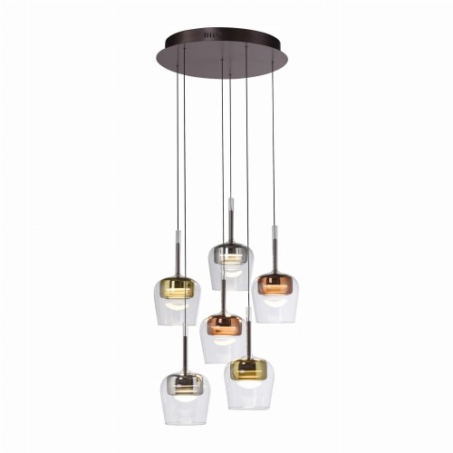 Lampa wisząca Q-KON Czarny  LED 2700-5000K 2744-70 Paul Neuhause