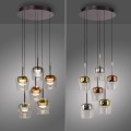 Lampa wisząca Q-KON Czarny  LED 2700-5000K 2744-70 Paul Neuhause