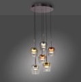 Lampa wisząca Q-KON Czarny  LED 2700-5000K 2744-70 Paul Neuhause
