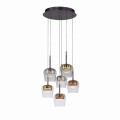 Lampa wisząca Q-KON Czarny  LED 2700-5000K 2744-70 Paul Neuhause