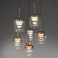Lampa wisząca Q-KON Czarny  LED 2700-5000K 2744-70 Paul Neuhause