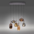 Lampa wisząca IRIDES Czarny  LED 3000K 2681-70 Paul Neuhause