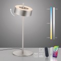 Lampa stołowa Q-ROTATE Srebrny LED 2700-5000K 4324-95 Paul Neuhause
