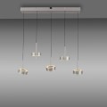Lampa wisząca Q-ROTATE Szary LED 2700-5000K 2249-95 Paul Neuhause
