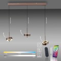 Lampa wisząca Q-ROTATE Brązowy LED 2700-5000K 2248-34 Paul Neuhause