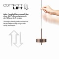 Lampa wisząca Q-ROTATE Brązowy LED 2700-5000K 2248-34 Paul Neuhause