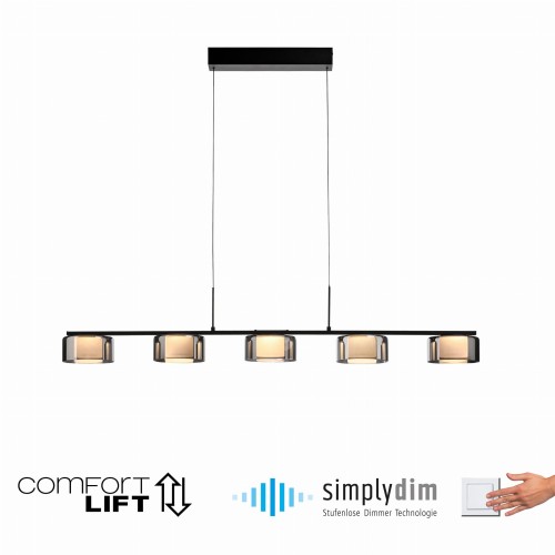 Lampa wisząca RIKA Paul Neuhaus 2116-18