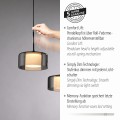 Lampa wisząca RIKA Paul Neuhaus 2115-18
