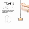 Lampa wisząca RIKA Paul Neuhaus 2115-18