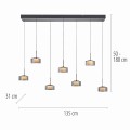 Lampa wisząca RIKA Paul Neuhaus 2115-18