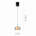 Lampa wisząca RIKA Paul Neuhaus 2112-18