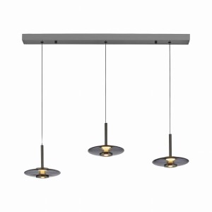 Lampa wisząca PURE VITRUM Szary LED 2700K 2083-15 Paul Neuhause