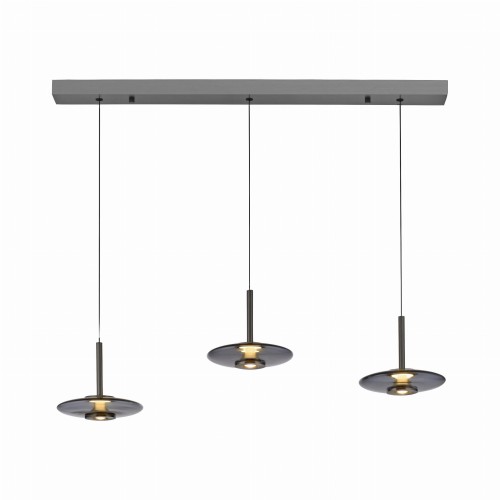 Lampa wisząca PURE VITRUM Szary LED 2700K 2083-15 Paul Neuhause