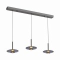 Lampa wisząca PURE VITRUM Szary LED 2700K 2083-15 Paul Neuhause