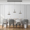 Lampa wisząca PURE VITRUM Szary LED 2700K 2083-15 Paul Neuhause