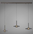 Lampa wisząca PURE VITRUM Szary LED 2700K 2083-15 Paul Neuhause