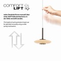 Lampa wisząca PURE VITRUM Brązowy LED 2700K 2083-34 Paul Neuhause