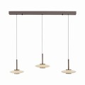 Lampa wisząca PURE VITRUM Brązowy LED 2700K 2083-34 Paul Neuhause