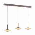 Lampa wisząca PURE VITRUM Brązowy LED 2700K 2083-34 Paul Neuhause