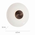 Kinkiet PURE VITRUM Biały  LED 2700K 6082-34 Paul Neuhause