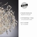 Lampa sufitowa RICICLE Chrom G9  6054-17 Paul Neuhause