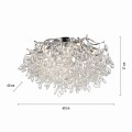 Lampa sufitowa RICICLE Chrom G9  6053-17 Paul Neuhause