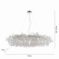 Lampa wisząca RICICLE Chrom G9  2037-17 Paul Neuhause